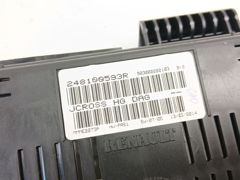 Recambio de cuadro instrumentos para renault scénic iii (jz0/1_) 1.5 dci referencia OEM IAM 248100593R  