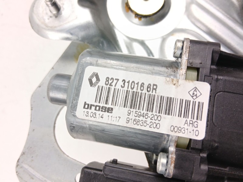 Recambio de elevalunas trasero izquierdo para renault scénic iii (jz0/1_) 1.5 dci referencia OEM IAM 827310166R  