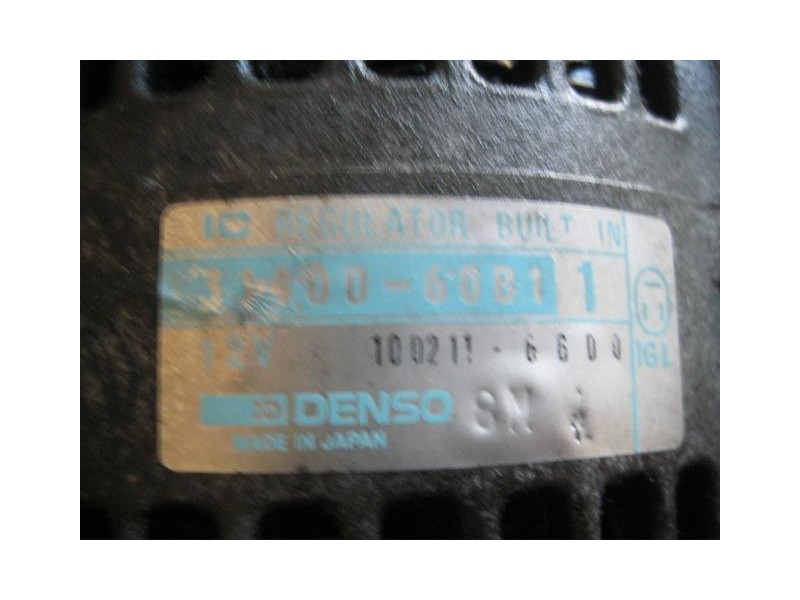 Recambio de alternador : suzuki swift : 1.3 g /g138a (68cv) 3p [1994] para suzuki swift 1.3 g /g138a  3p referencia OEM IAM 3140