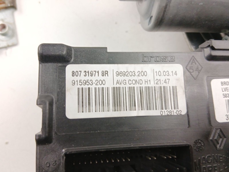Recambio de elevalunas delantero izquierdo para renault scénic iii (jz0/1_) 1.5 dci referencia OEM IAM 807319718R  