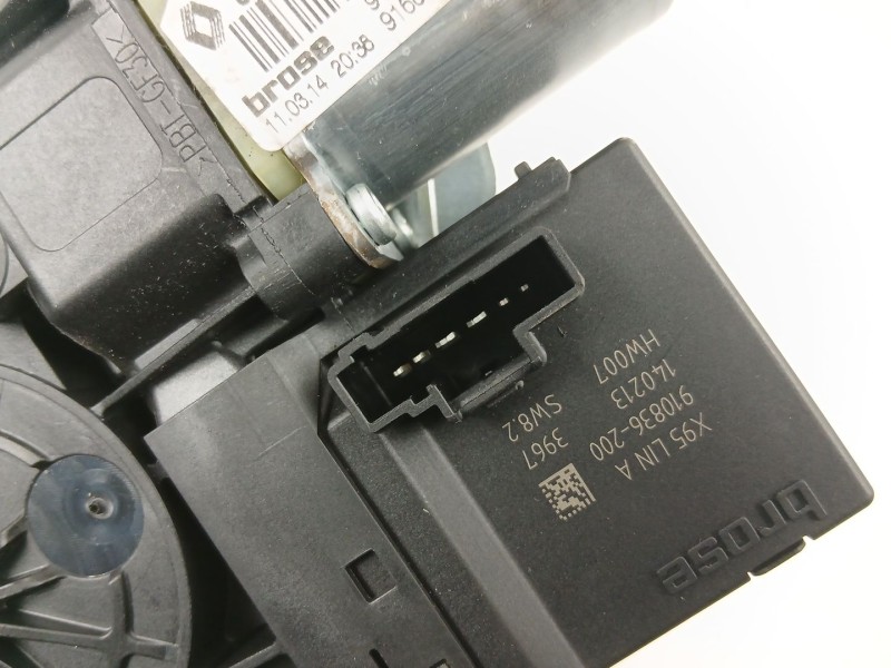 Recambio de elevalunas delantero derecho para renault scénic iii (jz0/1_) 1.5 dci referencia OEM IAM 807302741R  