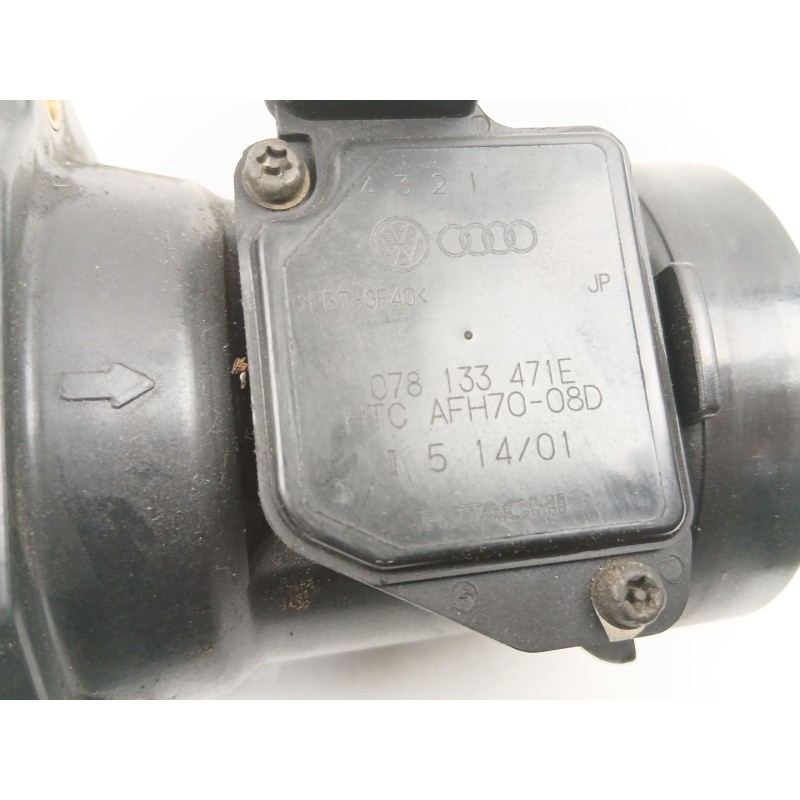 Recambio de caudalimetro para audi a6 c5 (4b2, 4b4) 2.4 referencia OEM IAM 078133471E AFH7008D  Recambio de caudalimetro para audi a6 c5 (4b2, 4b4) 2.4 referencia OEM IAM 078133471E AFH7008D