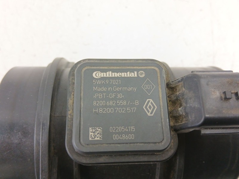 Recambio de caudalimetro para renault scénic iii (jz0/1_) 1.5 dci referencia OEM IAM 8200682558 5WK97021 8200702517