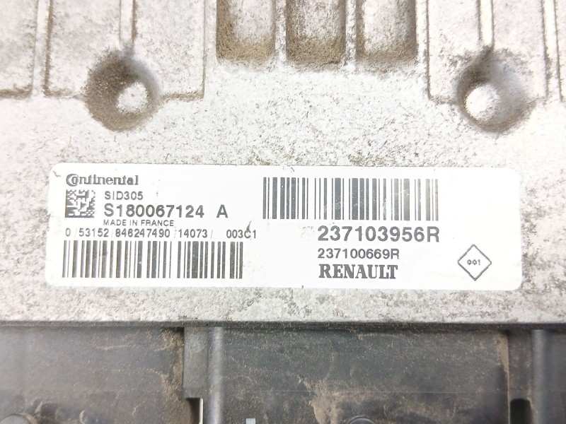 Recambio de centralita para renault scénic iii (jz0/1_) 1.5 dci referencia OEM IAM 237100669R S180067124 237103956R