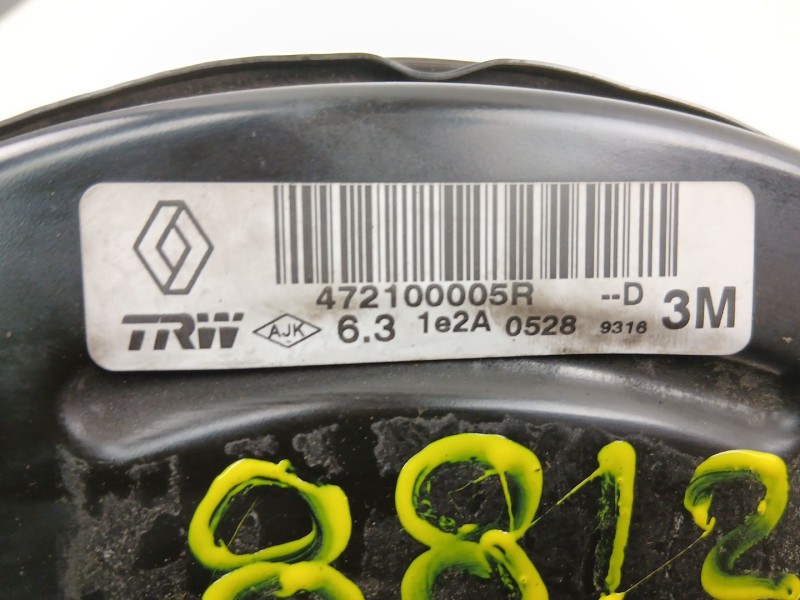 Recambio de servofreno para renault scénic iii (jz0/1_) 1.5 dci referencia OEM IAM 472100005R  