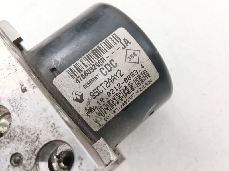 Recambio de abs para renault scénic iii (jz0/1_) 1.5 dci referencia OEM IAM 476605296R 10021208934 