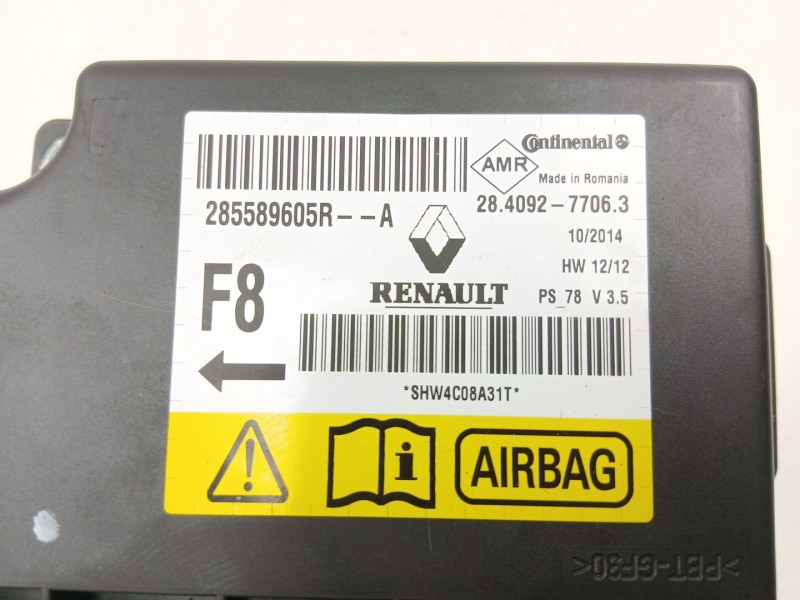 Recambio de centralita airbag para renault scénic iii (jz0/1_) 1.5 dci referencia OEM IAM 285589605R  