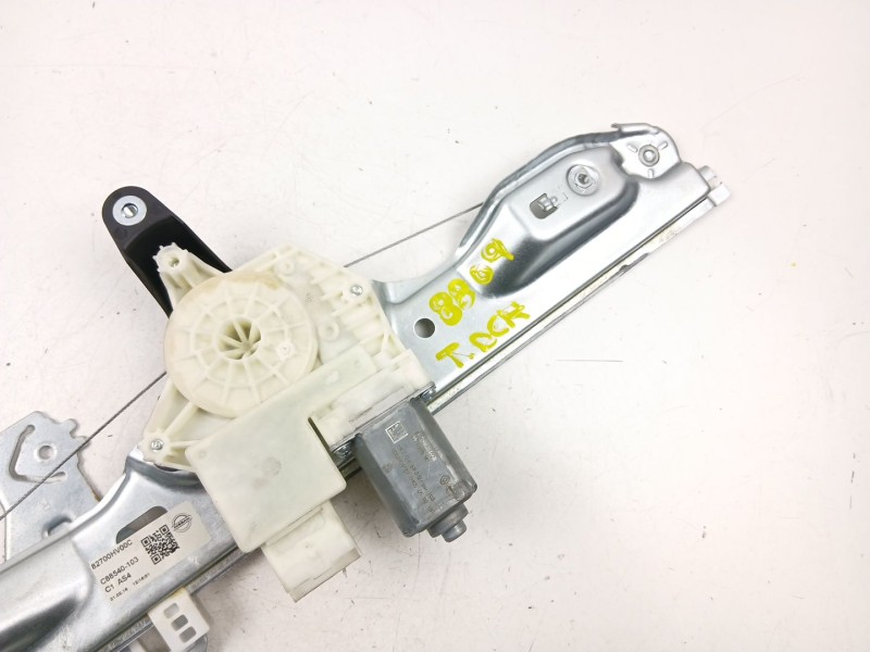 Recambio de elevalunas trasero derecho para nissan qashqai ii (j11, j11_) 1.2 dig-t referencia OEM IAM 82700HV00C  