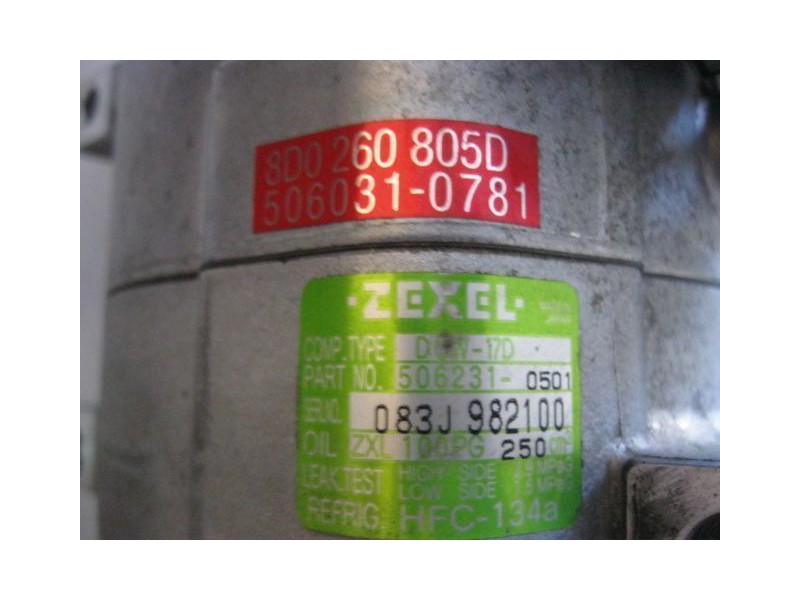 Recambio de aire acondicionado : volkswagen passat : 1.9 tdi -ahh (110,16cv) 4p [2000] para volkswagen passat 1.9 tdi -ahh   ref