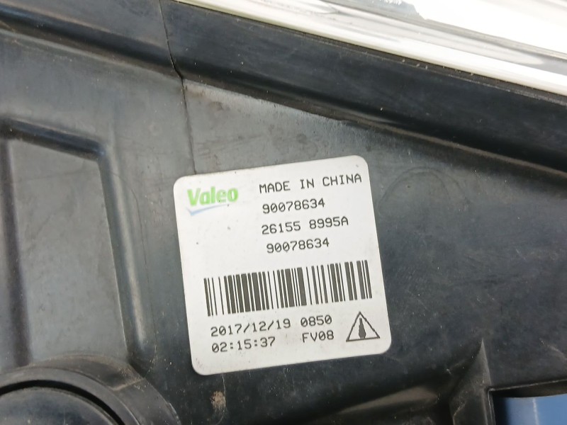 Recambio de antiniebla izquierdo para nissan qashqai ii (j11, j11_) 1.2 dig-t referencia OEM IAM 261558995A  