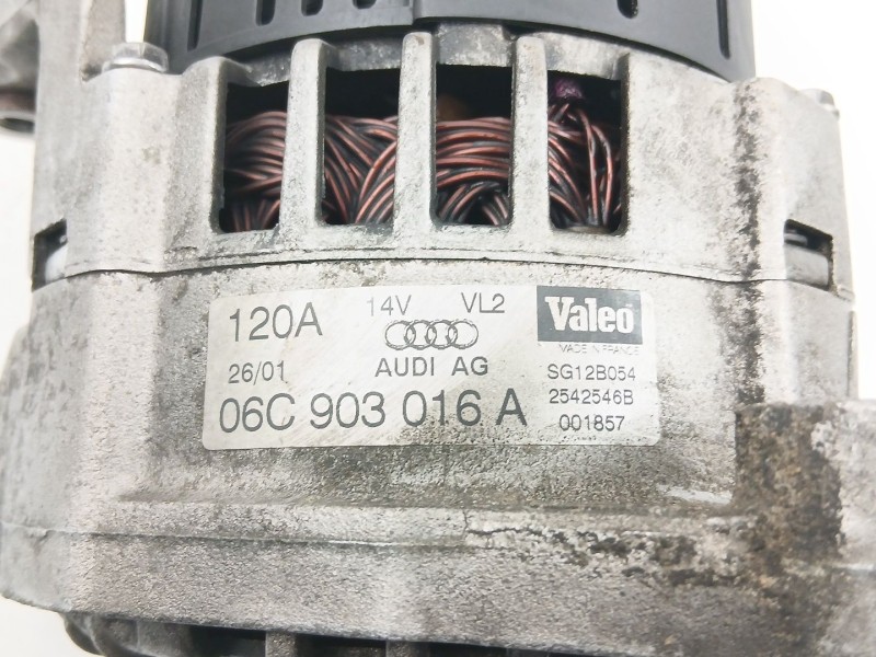 Recambio de alternador para audi a6 c5 (4b2, 4b4) 2.4 referencia OEM IAM 06C903016A  SG12B054
