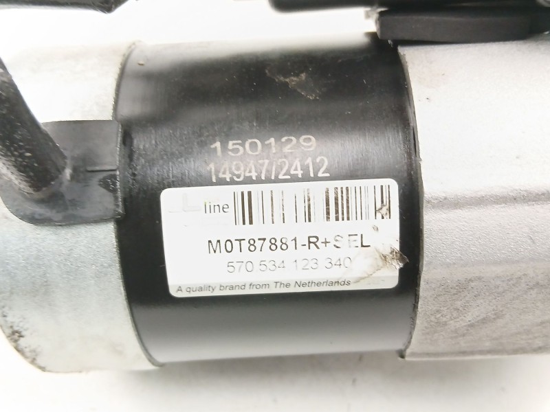 Recambio de motor arranque para renault scénic iii (jz0/1_) 1.5 dci referencia OEM IAM 8200584843  M0T87881