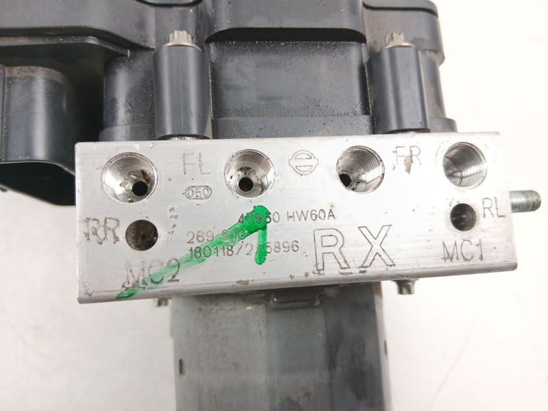 Recambio de abs para nissan qashqai ii (j11, j11_) 1.2 dig-t referencia OEM IAM 47660HW60A  
