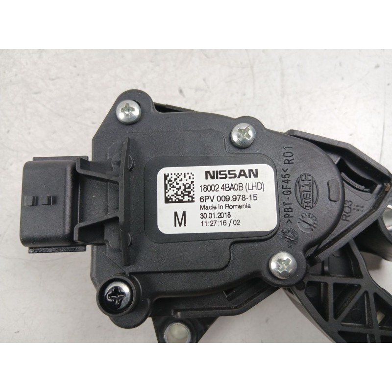 Recambio de potenciometro aceleracion para nissan qashqai ii (j11, j11_) 1.2 dig-t referencia OEM IAM 180024BA0B  6PV00997815