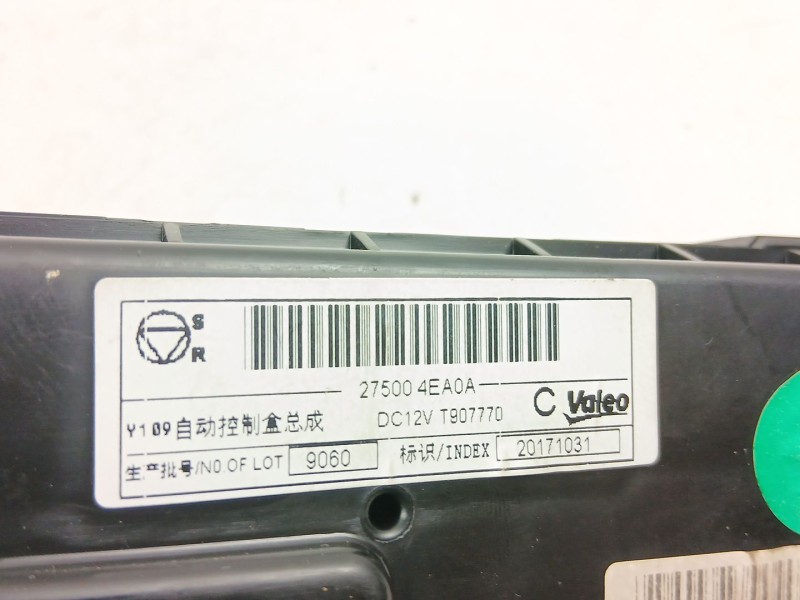 Recambio de mandos calefaccion aire para nissan qashqai ii (j11, j11_) 1.2 dig-t referencia OEM IAM 275004EA0A  