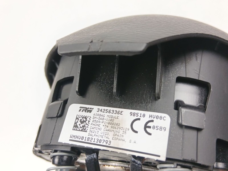 Recambio de airbag conductor para nissan qashqai ii (j11, j11_) 1.2 dig-t referencia OEM IAM 98510HV00C  