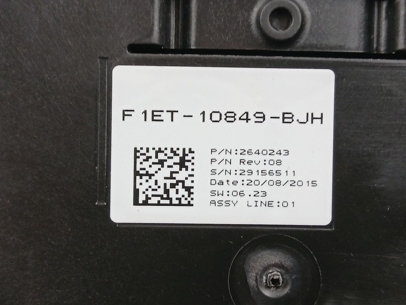 Recambio de cuadro instrumentos para ford focus iii 1.0 ecoboost referencia OEM IAM F1ET10849BJH  