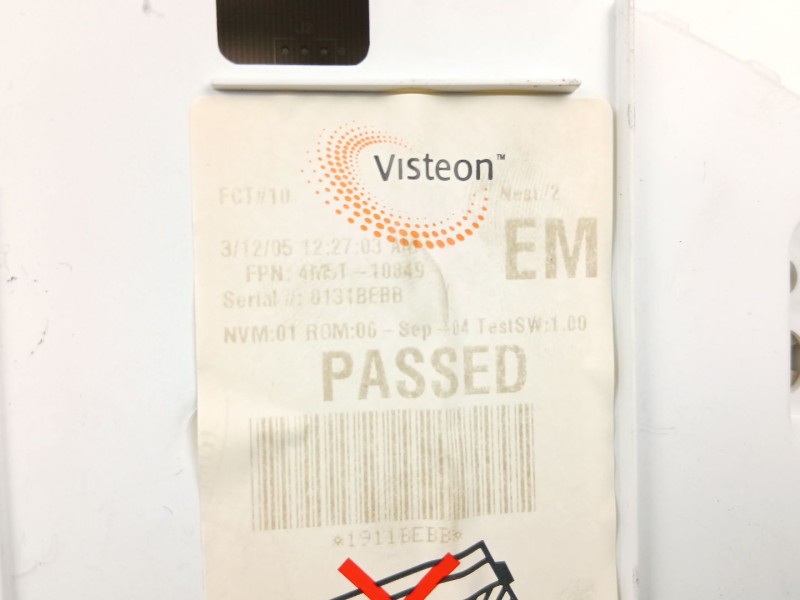 Recambio de cuadro instrumentos para ford focus ii (da_, hcp, dp) 2.0 referencia OEM IAM 4M5T10849EM  