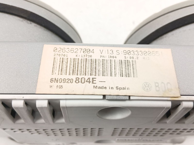 Recambio de cuadro instrumentos para volkswagen polo (6n2) 1.4 referencia OEM IAM 6N0920804E  