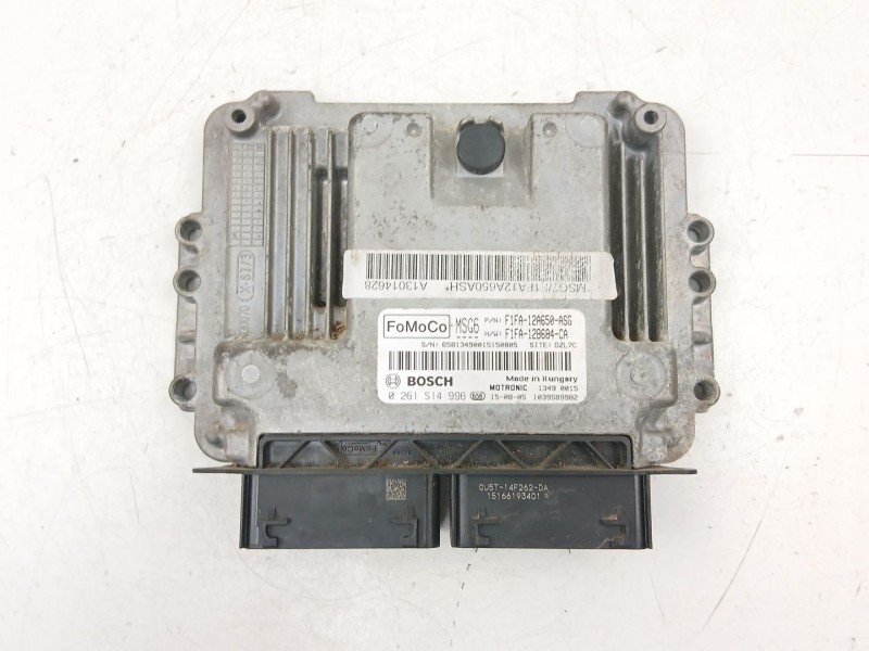 Recambio de centralita para ford focus iii 1.0 ecoboost referencia OEM IAM F1FA12A650ASG F1FA12B684CA 0261S14996