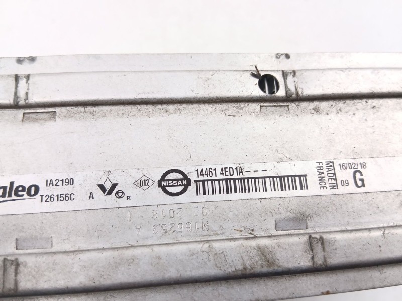 Recambio de radiador intercooler para nissan qashqai ii (j11, j11_) 1.2 dig-t referencia OEM IAM 144614ED1A  