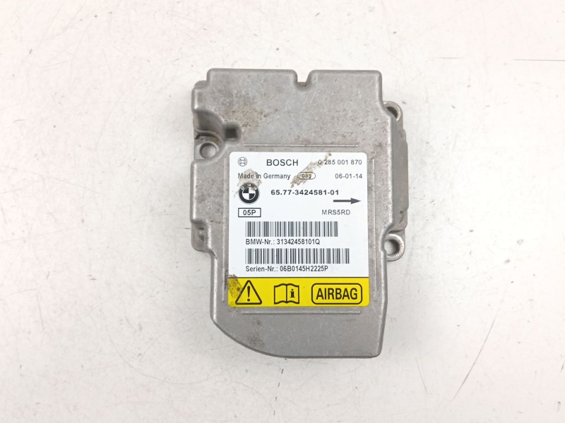 Recambio de centralita airbag para bmw x3 (e83) 2.0 d referencia OEM IAM 65773424581  0285001870