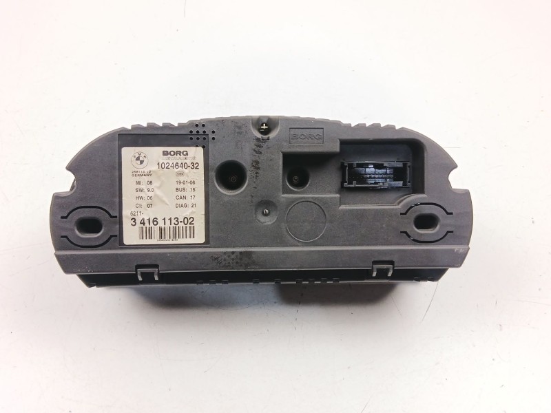Recambio de cuadro instrumentos para bmw x3 (e83) 2.0 d referencia OEM IAM 3416113  