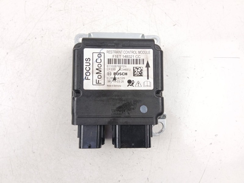 Recambio de centralita airbag para ford focus iii 1.0 ecoboost referencia OEM IAM F1ET14B321CC  0285014129