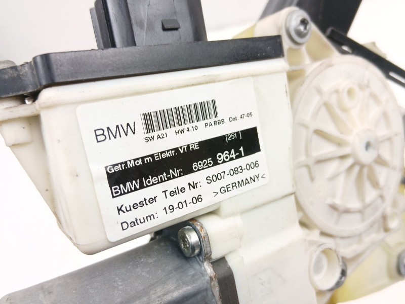 Recambio de elevalunas delantero derecho para bmw x3 (e83) 2.0 d referencia OEM IAM 6925964  