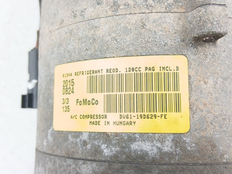 Recambio de compresor aire acondicionado para ford focus iii 1.0 ecoboost referencia OEM IAM BV6119D629FE  