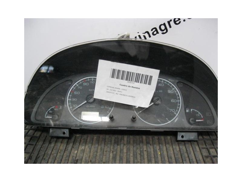 Recambio de cuadro instrumentos : citroen xsara : 5p- 2.0-hdi- (rhy) [2003] para citroen xsara 5p- 2.0-hdi- (rhy) referencia OEM