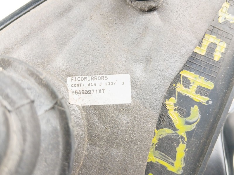 Recambio de retrovisor derecho para peugeot 206 1.4 hdi 5p referencia OEM IAM 96480971XT  