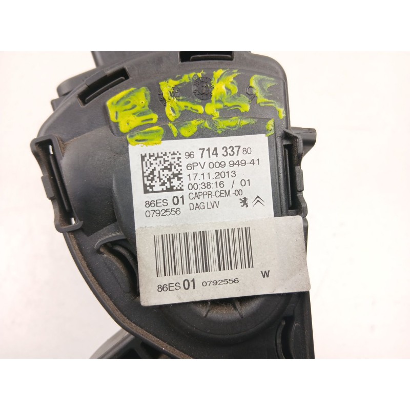 Recambio de potenciometro aceleracion para citroën c-elysee (dd_) 1.6 hdi 92 referencia OEM IAM 9671433780  6PV00994941