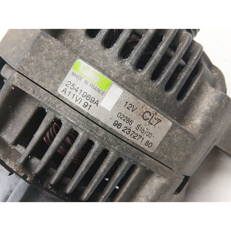 Recambio de alternador para peugeot partner caja/chasis (5_, g_) 1.9 d referencia OEM IAM 9623727180  A11VI91
