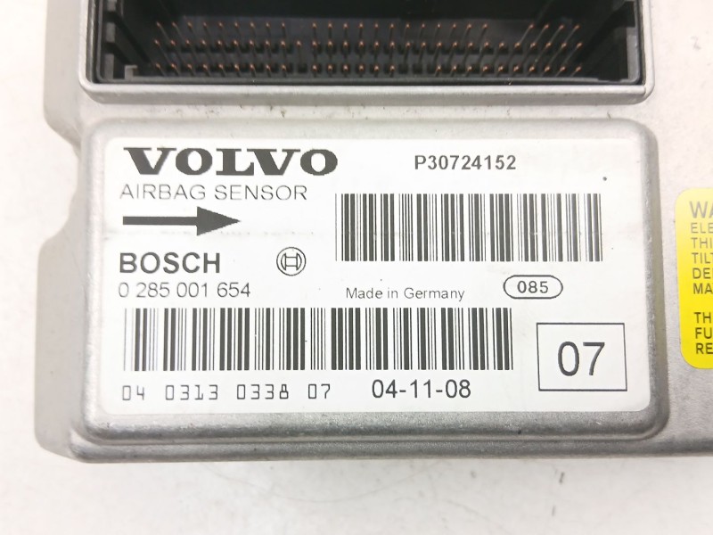 Recambio de centralita airbag para volvo xc90 i (275) 2.5 t awd referencia OEM IAM 30724152  0285001654