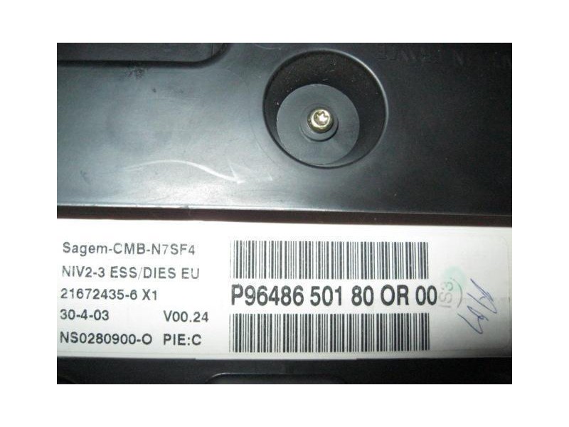 Recambio de cuadro instrumentos : citroen xsara : 5p- 2.0-hdi- (rhy) [2003] para citroen xsara 5p- 2.0-hdi- (rhy) referencia OEM