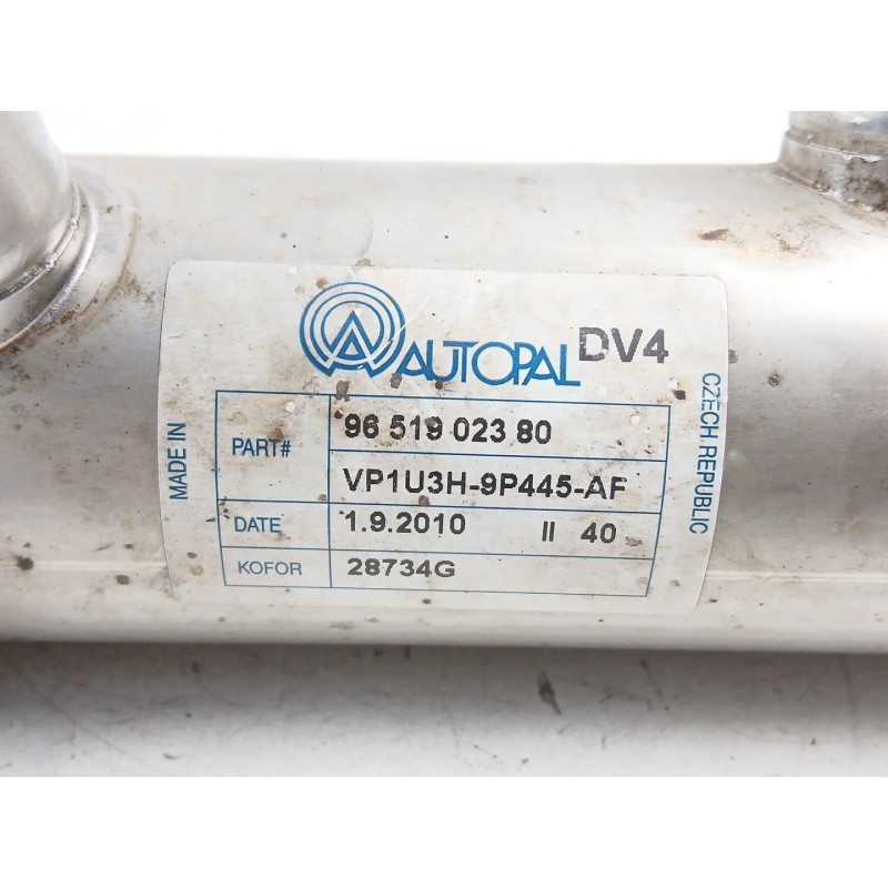 Recambio de enfriador egr para citroën nemo furgoneta/monovolumen (aa_) 1.4 hdi referencia OEM IAM 9651902380  VP1U3H9P445AF