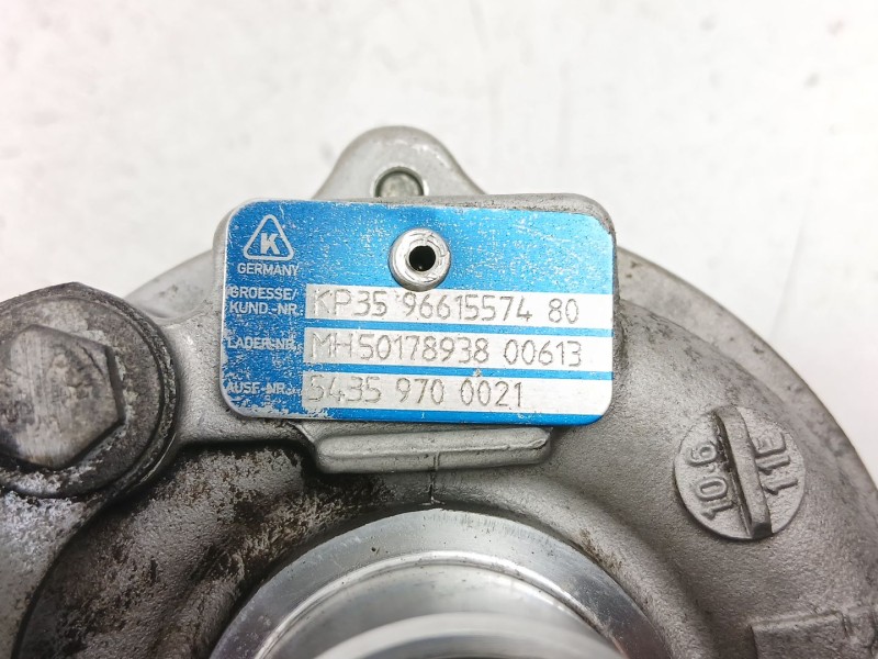 Recambio de turbo para citroën nemo furgoneta/monovolumen (aa_) 1.4 hdi referencia OEM IAM 9661557480  54359700021
