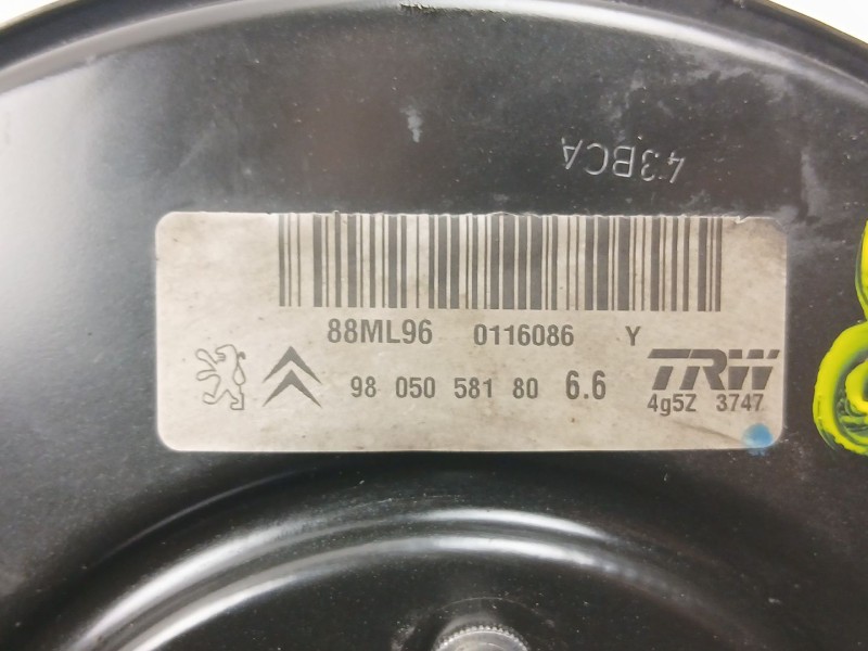 Recambio de servofreno para citroën c-elysee (dd_) 1.6 hdi 92 referencia OEM IAM 9805058180  