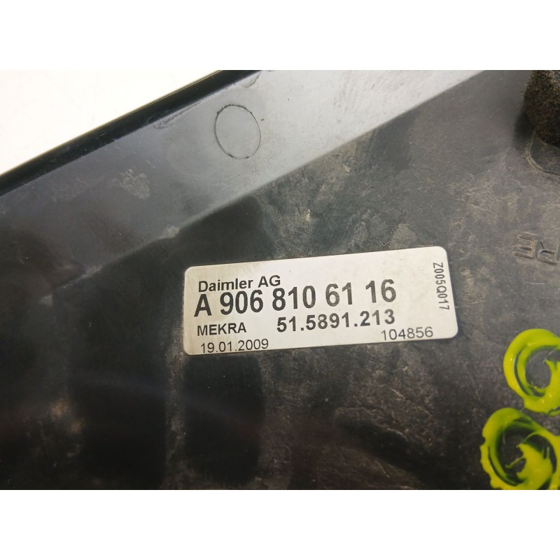 Recambio de retrovisor derecho para volkswagen crafter 30-35 autobús (2e_) 2.5 tdi referencia OEM IAM A9068106116  