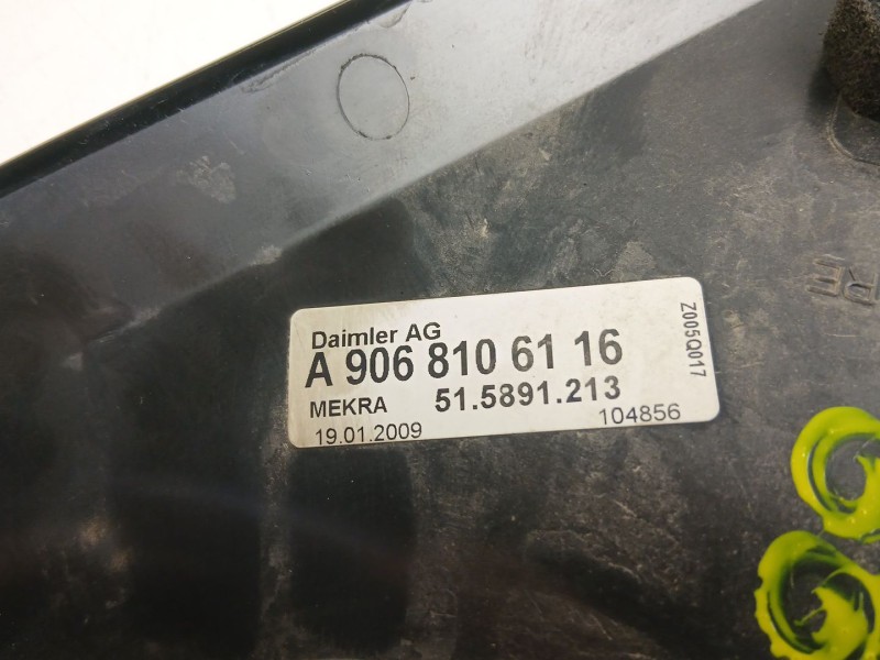 Recambio de retrovisor derecho para volkswagen crafter 30-35 autobús (2e_) 2.5 tdi referencia OEM IAM A9068106116  