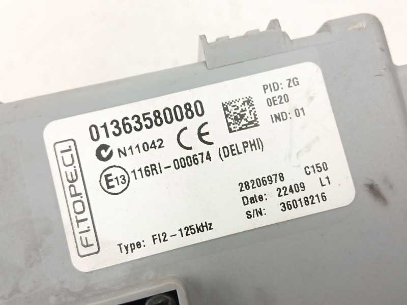 Recambio de bsi para peugeot bipper tepee basis referencia OEM IAM 1363580080 01363580080 