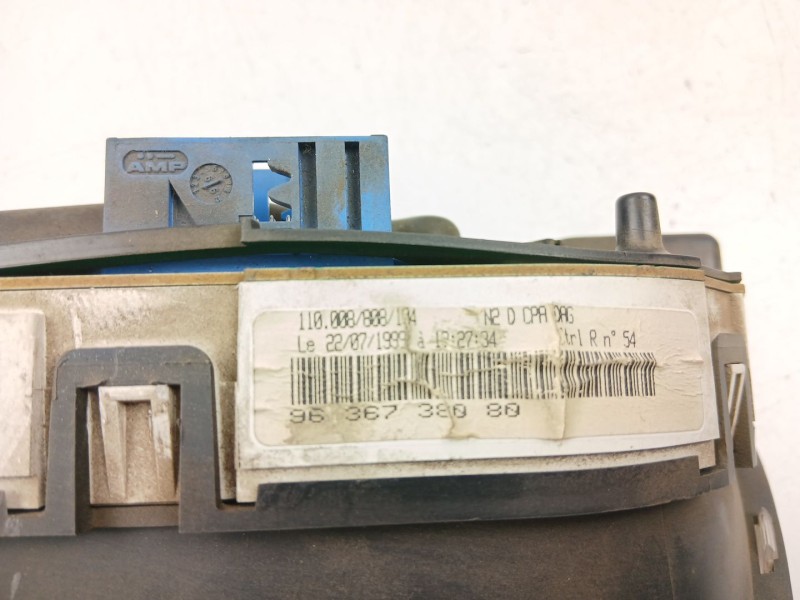 Recambio de cuadro instrumentos para peugeot 306 hatchback (7a, 7c, n3, n5) 1.9 d referencia OEM IAM 9636738080  