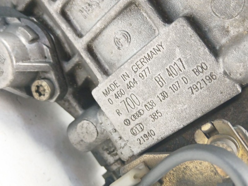 Recambio de bomba inyectora diesel para seat toledo ii (1m2) 1.9 tdi referencia OEM IAM 038130107D  0460404977