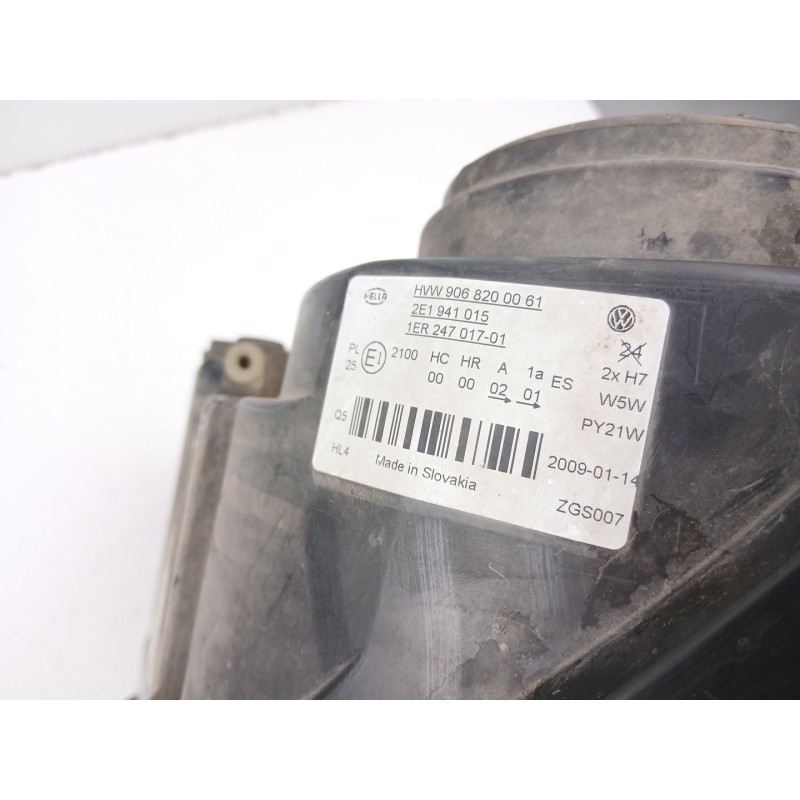 Recambio de faro izquierdo para volkswagen crafter 30-35 autobús (2e_) 2.5 tdi referencia OEM IAM 2E1941015  1ER24701701