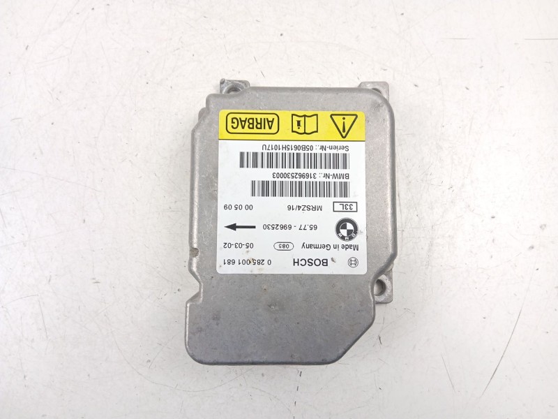 Recambio de centralita airbag para bmw x5 (e53) 3.0 d referencia OEM IAM 65776962530  0285001681