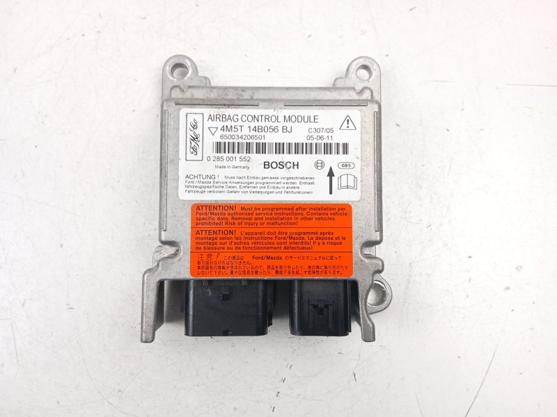 Recambio de centralita airbag para ford focus 1.6 td referencia OEM IAM 4M5T14B056BJ  0285001552