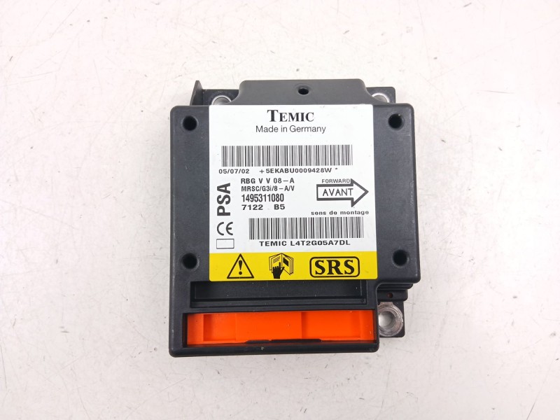 Recambio de centralita airbag para citroën c8 2.2 hdi referencia OEM IAM 1495311080  