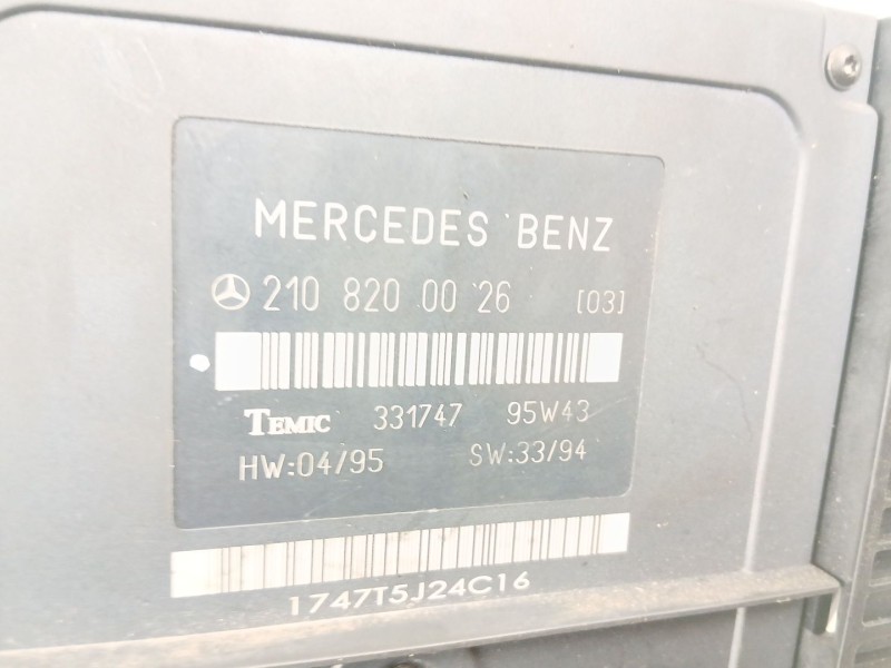 Recambio de centralita para mercedes-benz clase e (w210) e 300 d (210.020) referencia OEM IAM A2108200026  