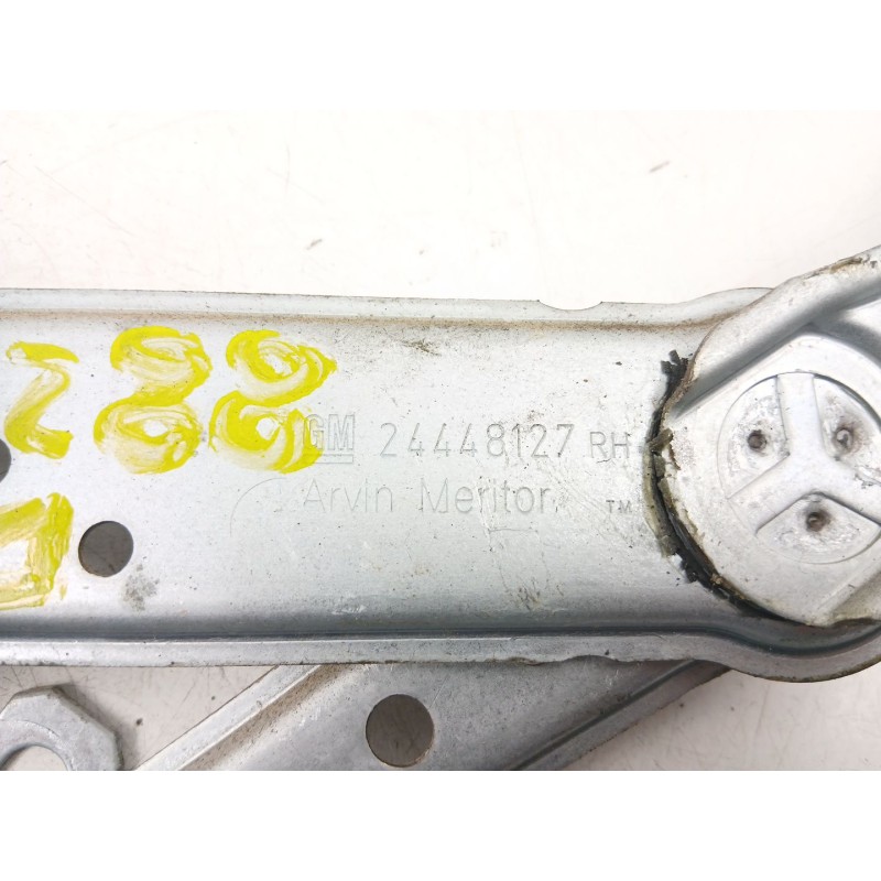 Recambio de elevalunas delantero derecho para opel combo furgoneta/monovolumen 1.7 dti 16v referencia OEM IAM 24448127 24462796 